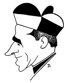 CARICATURA R.P. RAFAEL VILLOSLADA S.J.